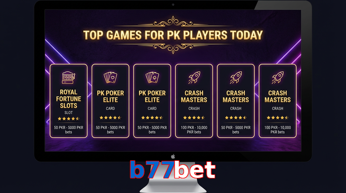 Payment and PKR controls in B77bet